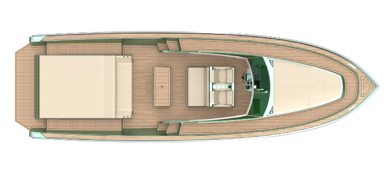 Computer-rendering-of-new-Coronet-boat-model-birdseye-view